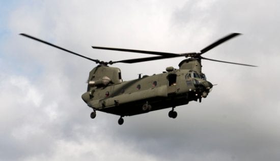 Honeywell Spectra Shield Lightens Armor For The Australian Army’s New CH-47F Chinook Helicopters