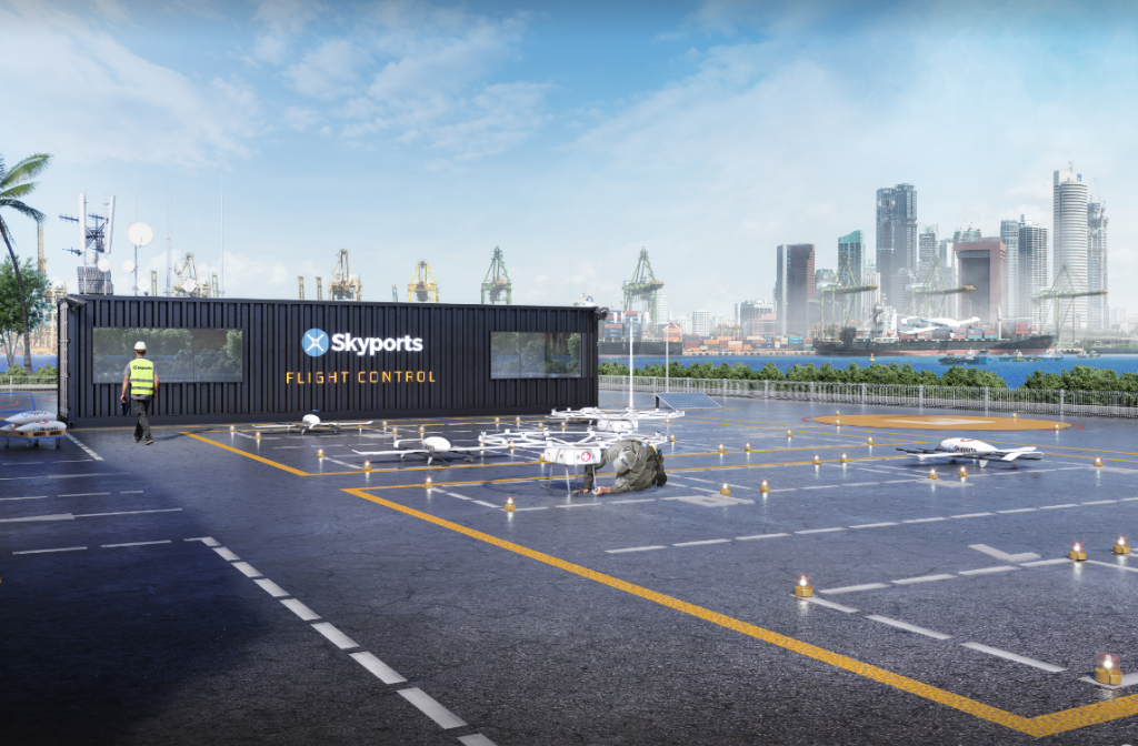 large scale drone delivery operations